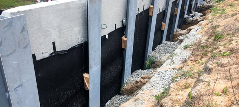 NC Dot Soldier Pile Wall